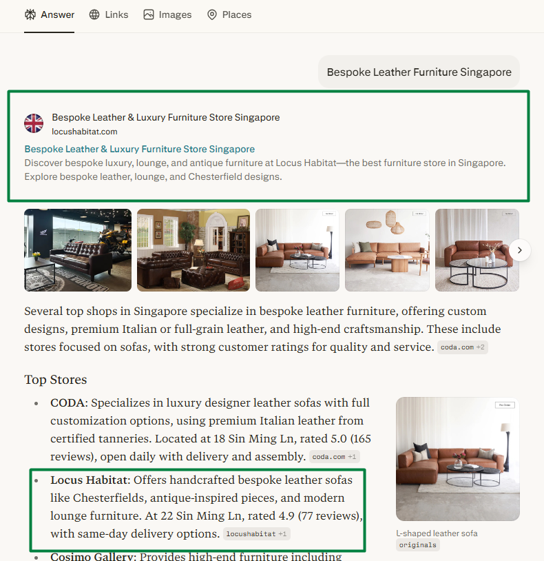 Locus Habitat - Perplexity