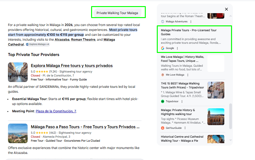 Malaga Private Tours
