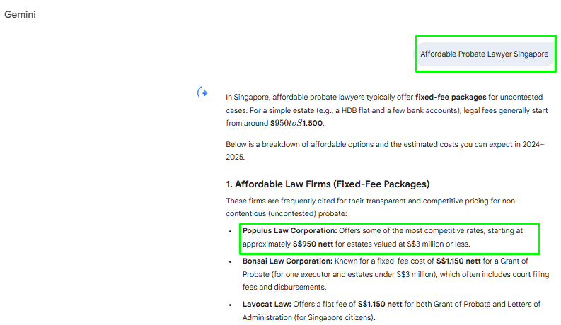 Populas Law - Gemini